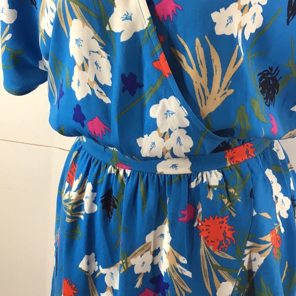 J Crew Mercantile faux wrap ruffle hi/low ruffle dress S - Picture 4 of 12